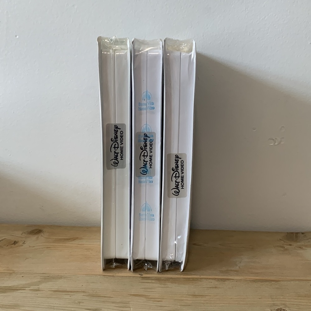 3 NWT Vintage Sealed Disney VHS Tapes - Picture 4 of 7